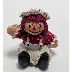 Raggedy Ann 1994 Ranger International Corp Handmade Figurine